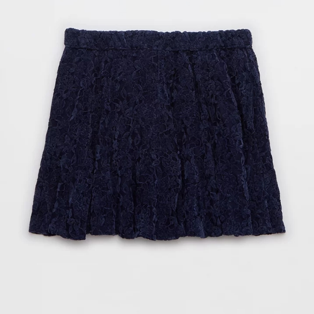 Aerie Lace Godet Skirt